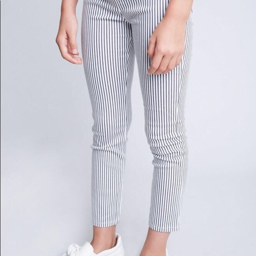 Hayden Pinstripe Denim Pants